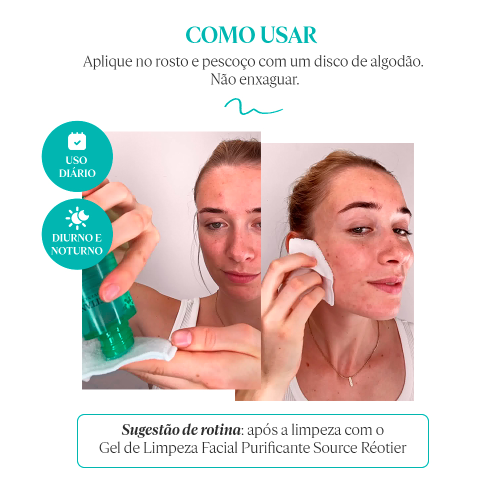 Loção Facial Equilibrante Source Réotier 150ml, , large image number 4